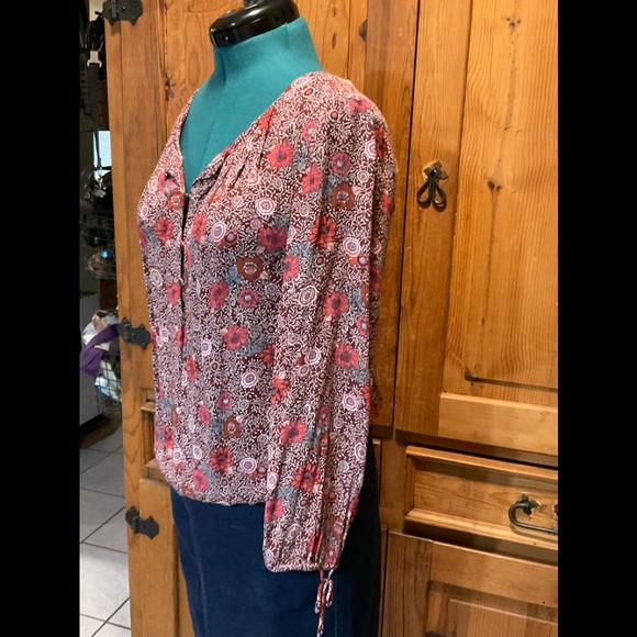 Lucky Brand Boho Style Blouse - Picture 2 of 7